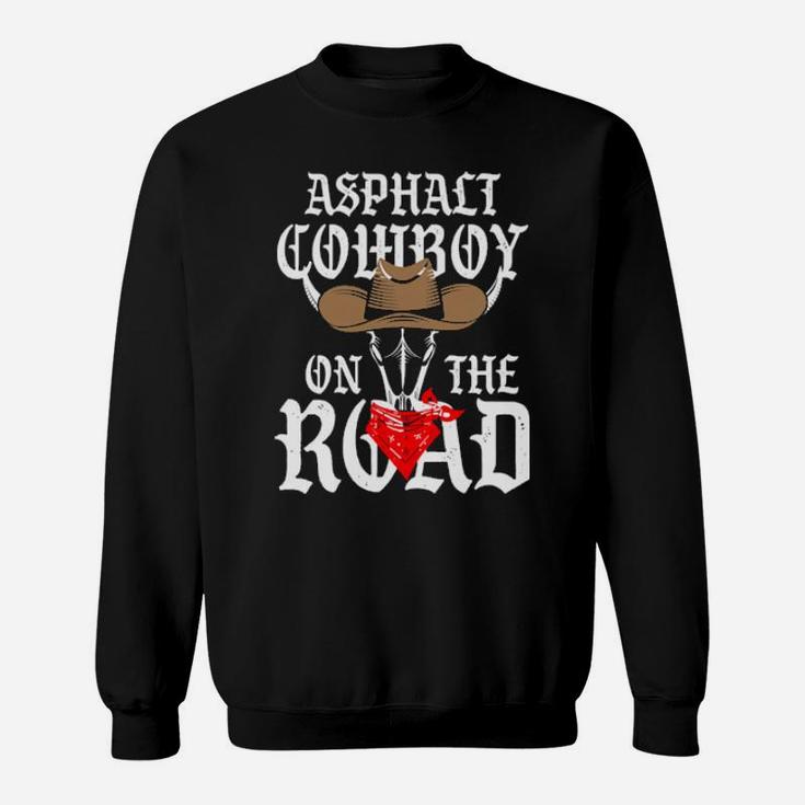 Cowboy On The Road Sweatshirt