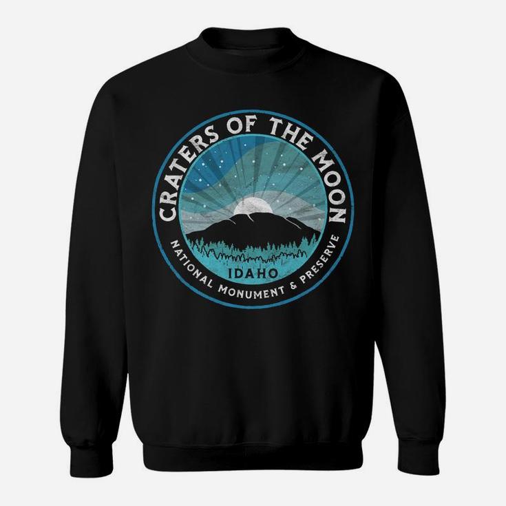 Craters Of The Moon National Monument - Vintage Idaho Sweatshirt