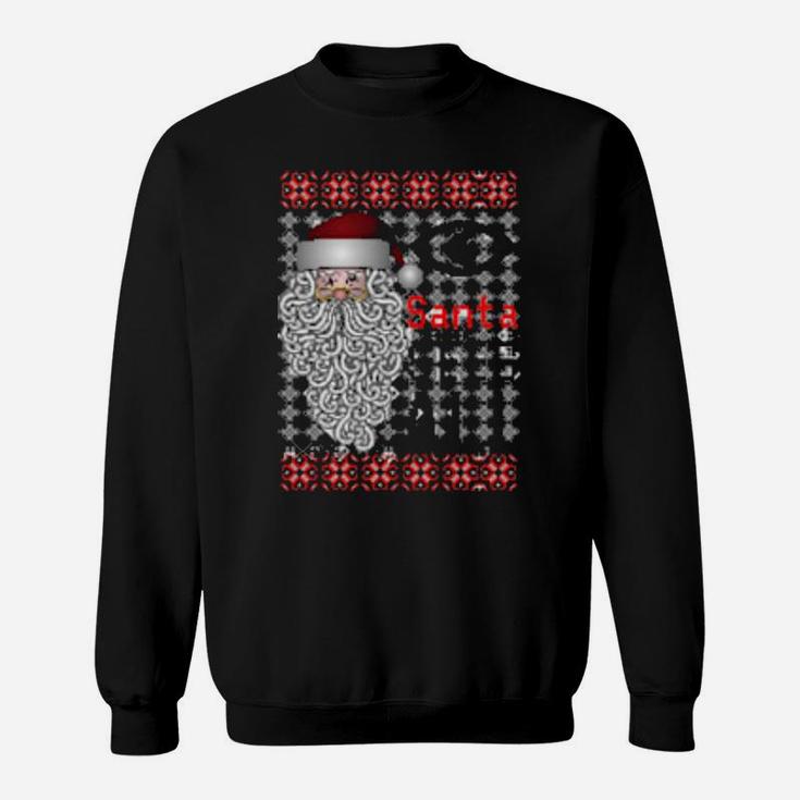 Creepy Santa Claus Sweatshirt