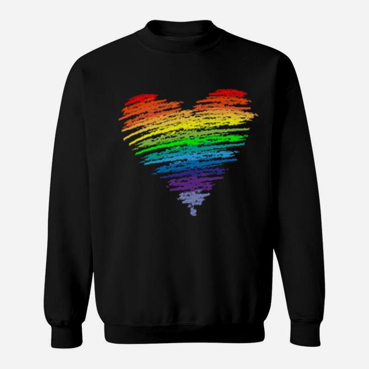 Csd Gay Pride Love Wins Herz Lgbt Sweatshirt