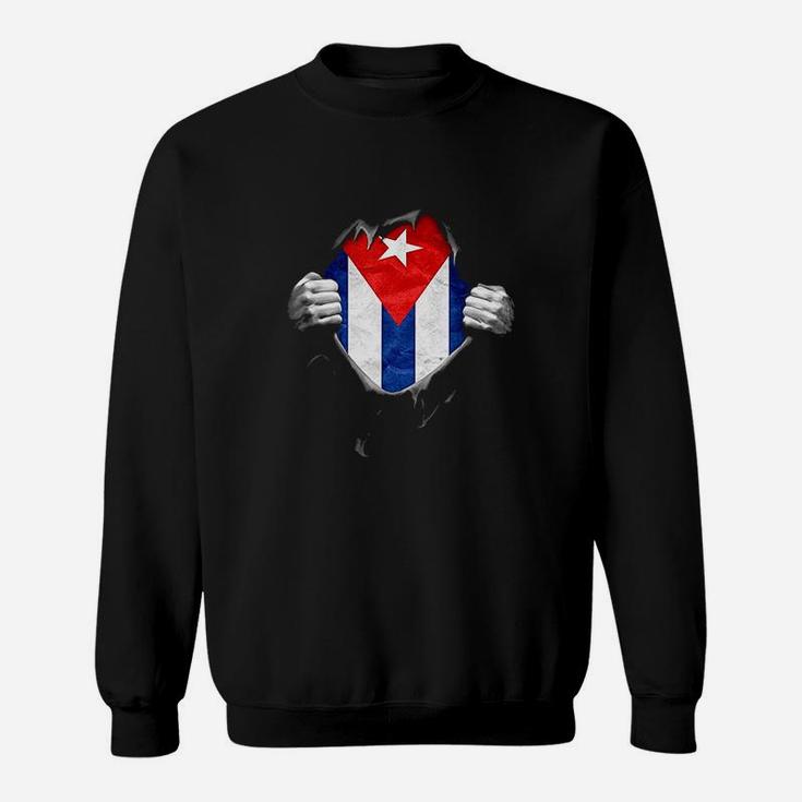 Cuba Flag Proud Cuban Sweatshirt