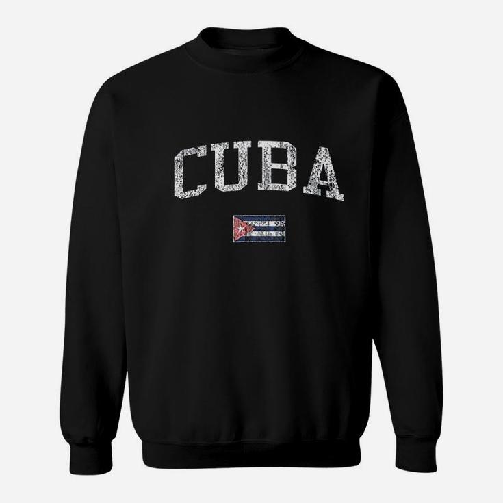 Cuba Vintage Sports Sweatshirt