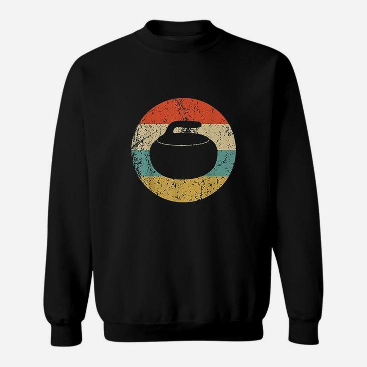 Curling Vintage Curling Stone Sweatshirt