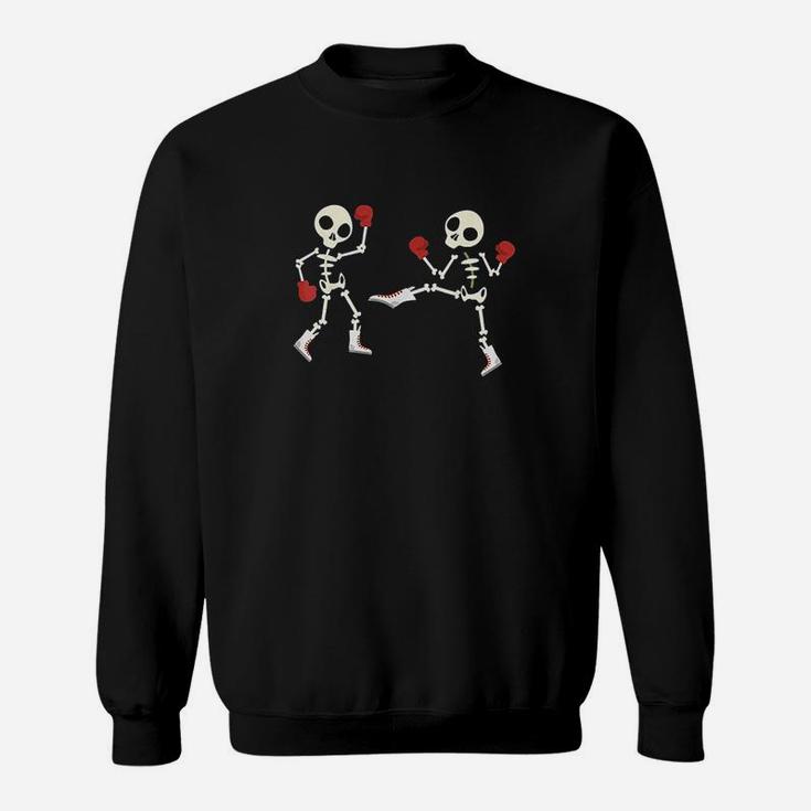 Cute Bone Kickbox  For Cool Men And Women With Humors Sweatshirt