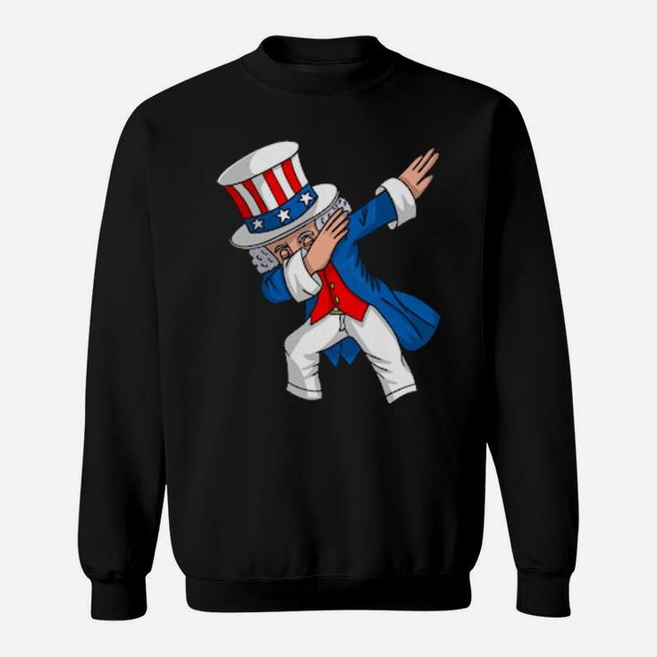 Dabbing Uncle Sam 4Th Of July Party Sweatshirt