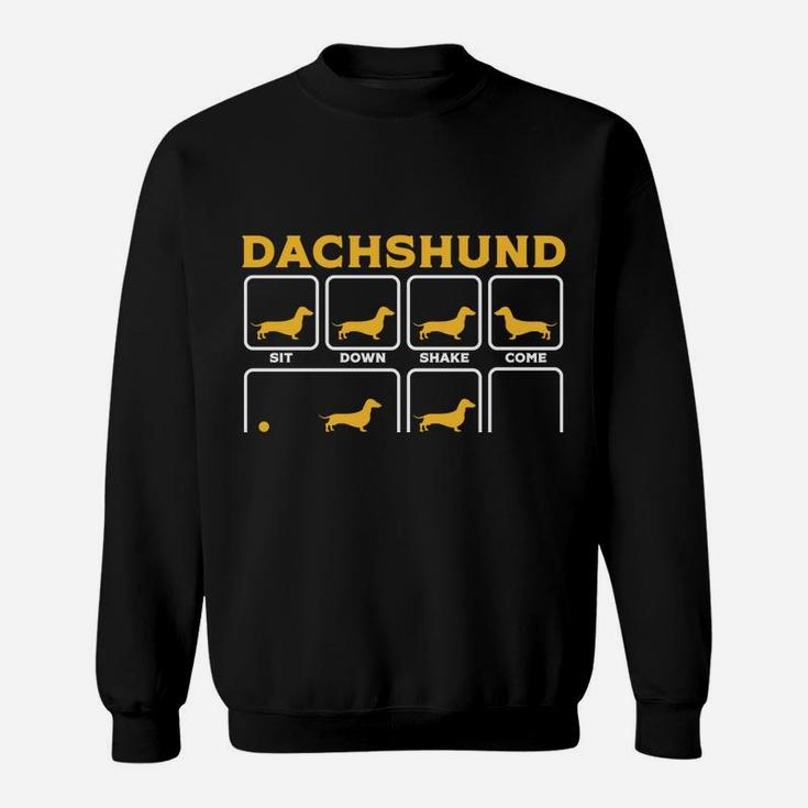 Dachshund Shirt For Women Men Funny Mom Dad Gift Dog Lover Sweatshirt
