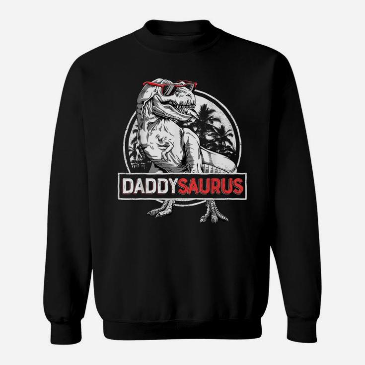 DaddysaurusShirt Fathers Day Gifts T Rex Daddy Saurus Men Sweatshirt