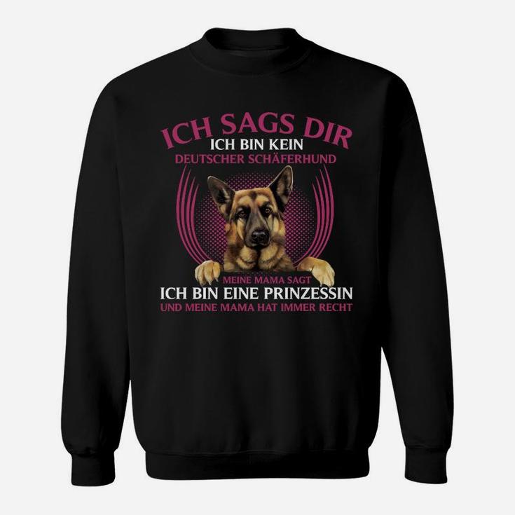 Deutscher Schäferhund Prinzessin Kinder Sweatshirt