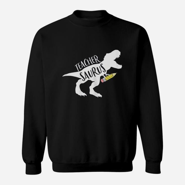 Dinosaur Teacher Teachersaurus Rex Funny Dino Gift Sweatshirt