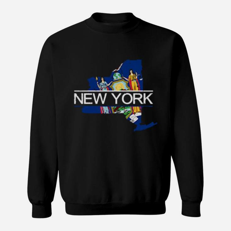 Distressed New York Sweatshirt