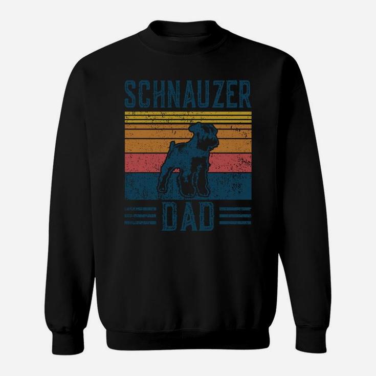 Dog | Schnauzer Pinscher Papa - Vintage Schnauzer Dad Sweatshirt