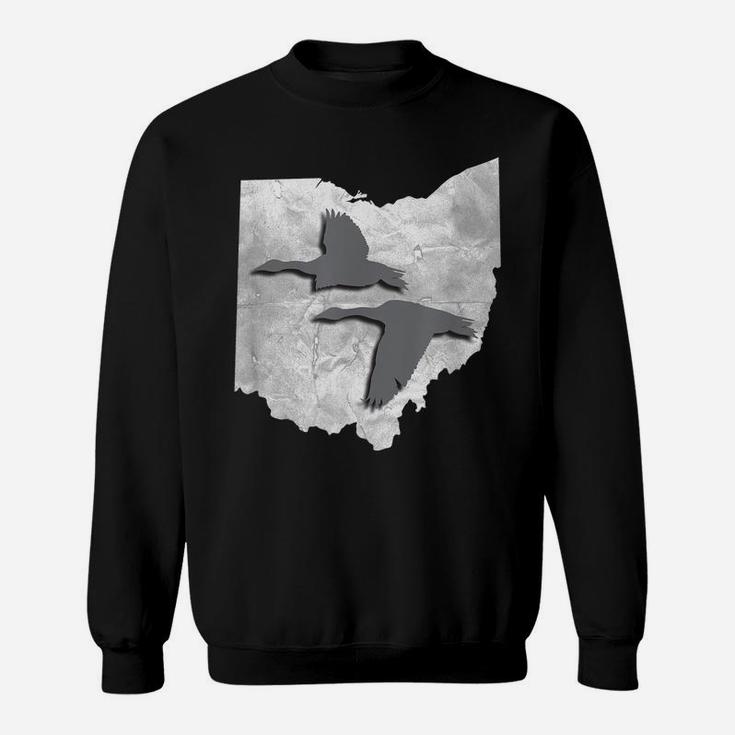 Duck Hunting Ohio Designed For Men & Women Hunters Sweatshirt