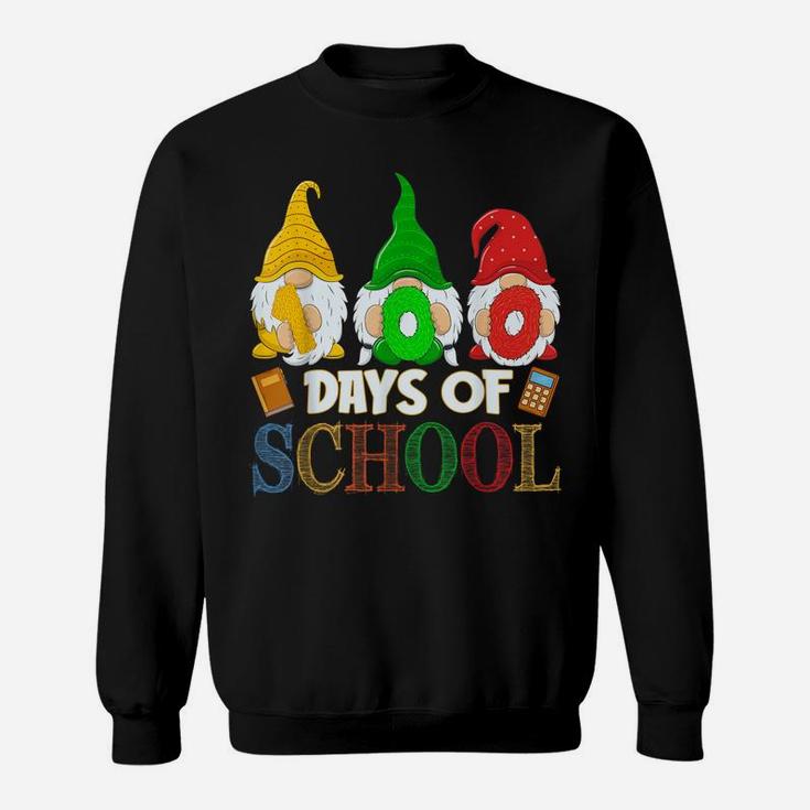 Dy Cute Gnome 100Th Day Of School Gift Teacher Student Sweatshirt