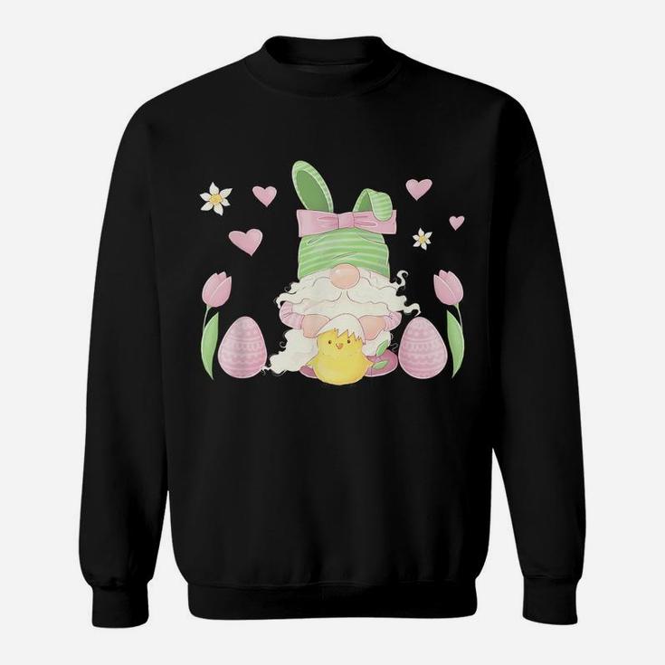 Easter Gnomes With Bunny Ears - Pastel Spring - Cute Gnome Sweatshirt