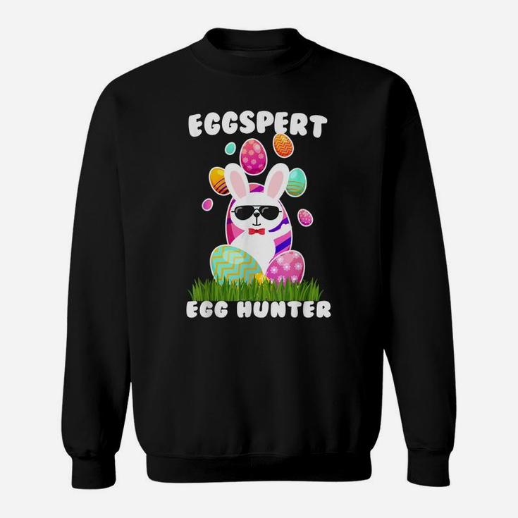 Eggspert Egg Hunter Easter Boys Girls Kids Hunter Hunting Sweatshirt