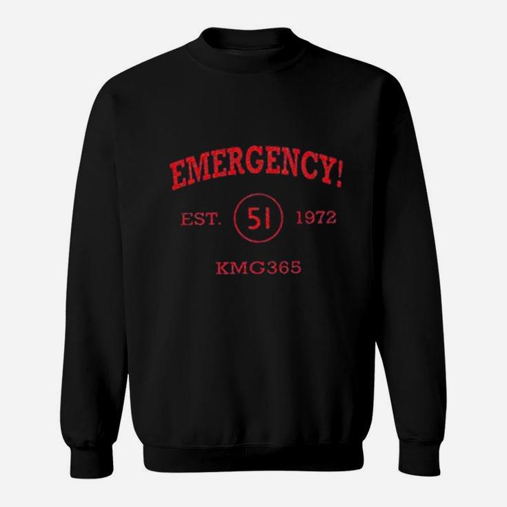 Emergency Athletic Vintage Firefighting Sweatshirt