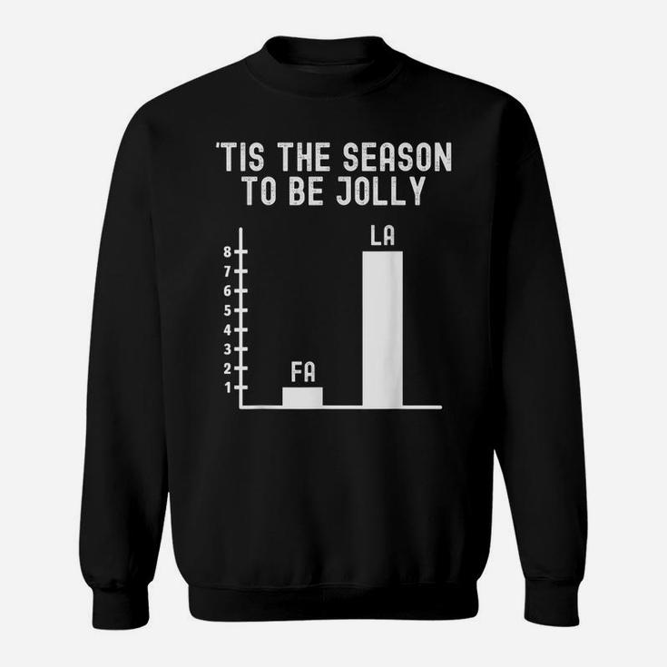 Fa La 8 Funny Math Pun, Math Teacher Christmas Sweatshirt
