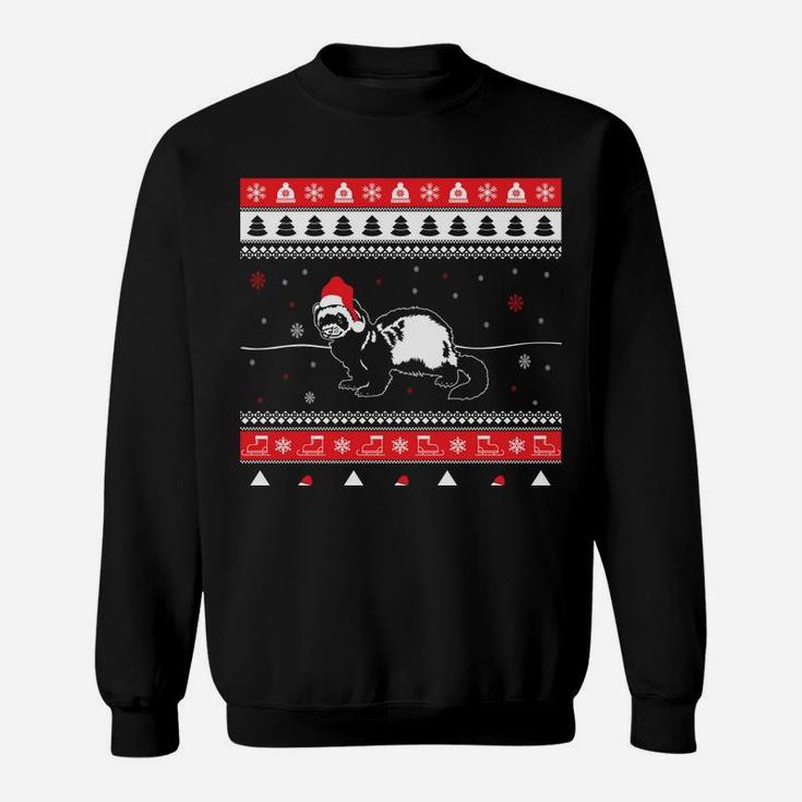 Ferret Funny Pet Ugly Christmas Gift Sweatshirt Sweatshirt
