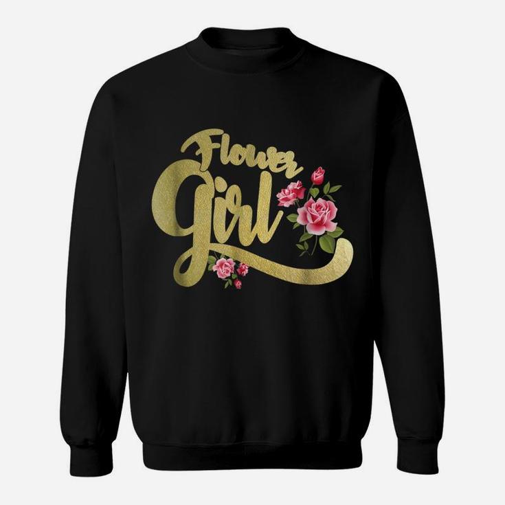 Flower Girl , Bride Groom Wedding Party Gift Sweatshirt