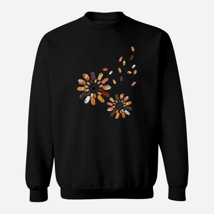 Flower Guinea Pig Dandelion Funny Animal Lovers Tees Sweatshirt