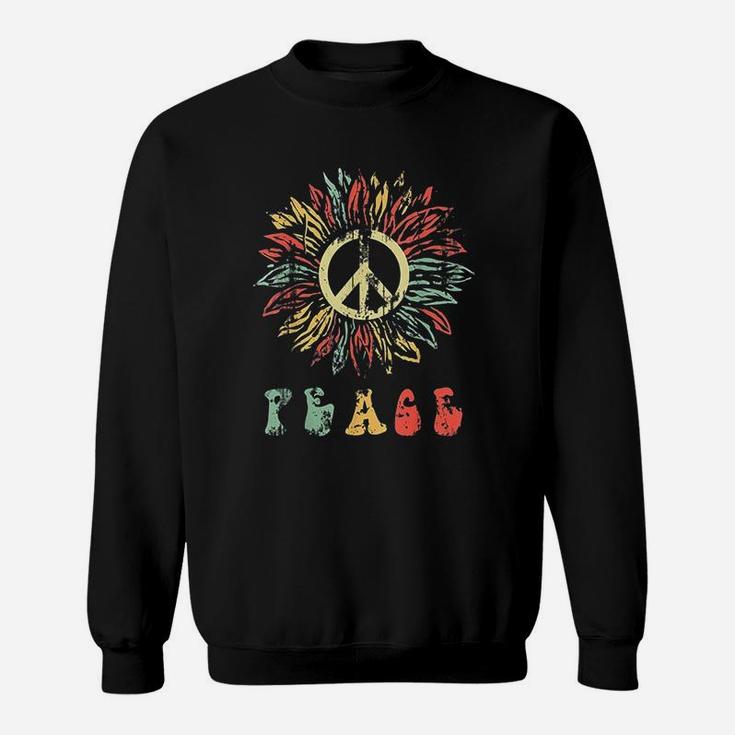Flower Peace Symbol Peace Sweatshirt