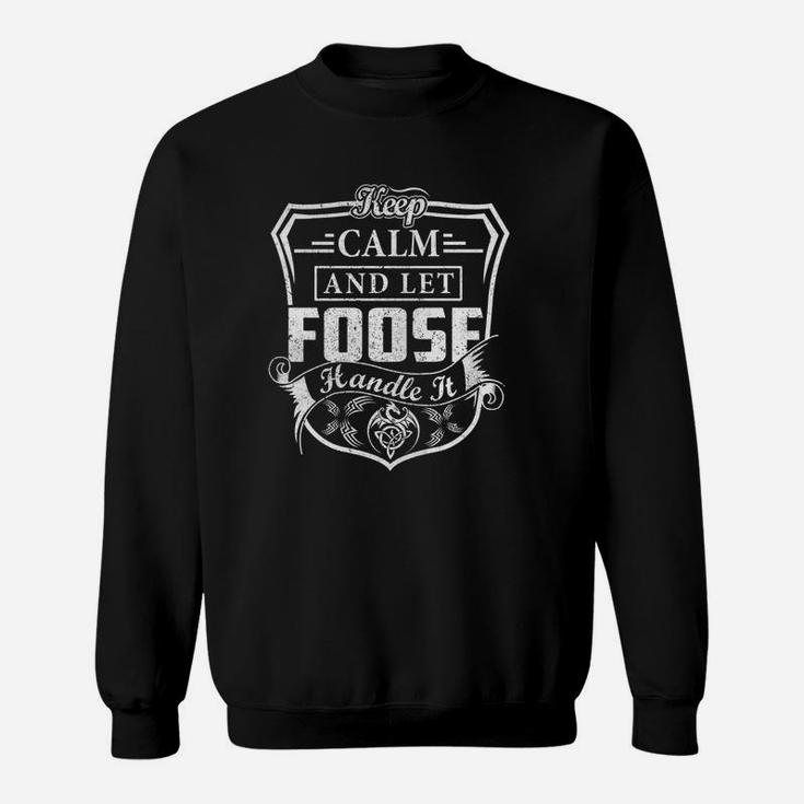Foose Last Name, Surname Tshirt Sweatshirt