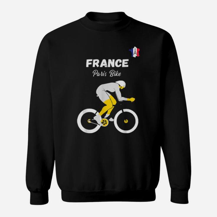 France Bike French Bicycle Racing Paris Bike Love Sweatshirt