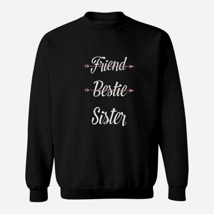 Friend Bestie Soul Sister Best Gift For 2 3 Girls Bff Sweatshirt