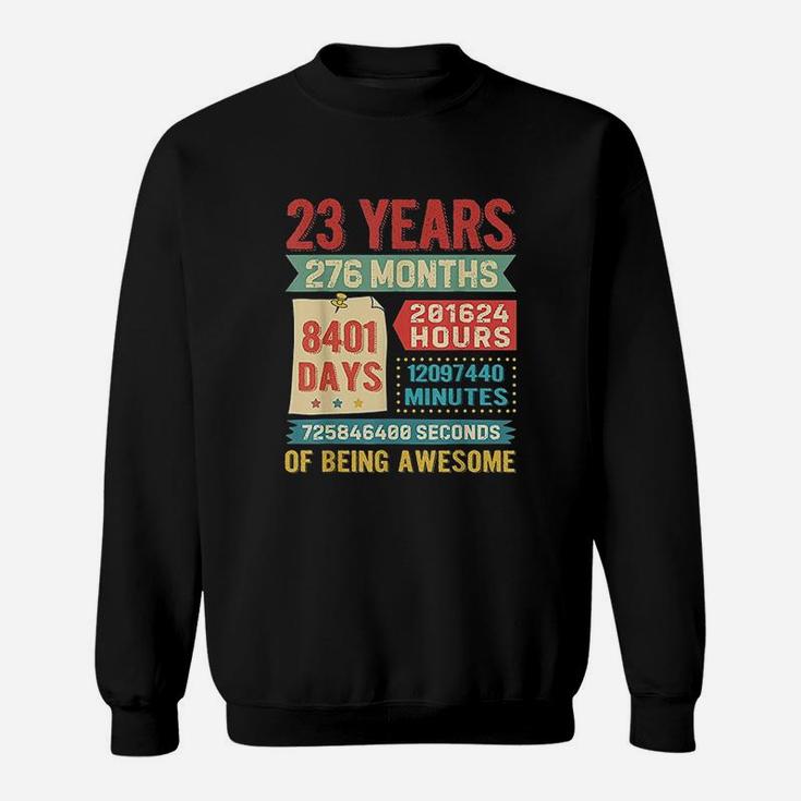 Funny 23 Years Old 276 Months 23Rd Birthday Gift Ideas Sweatshirt