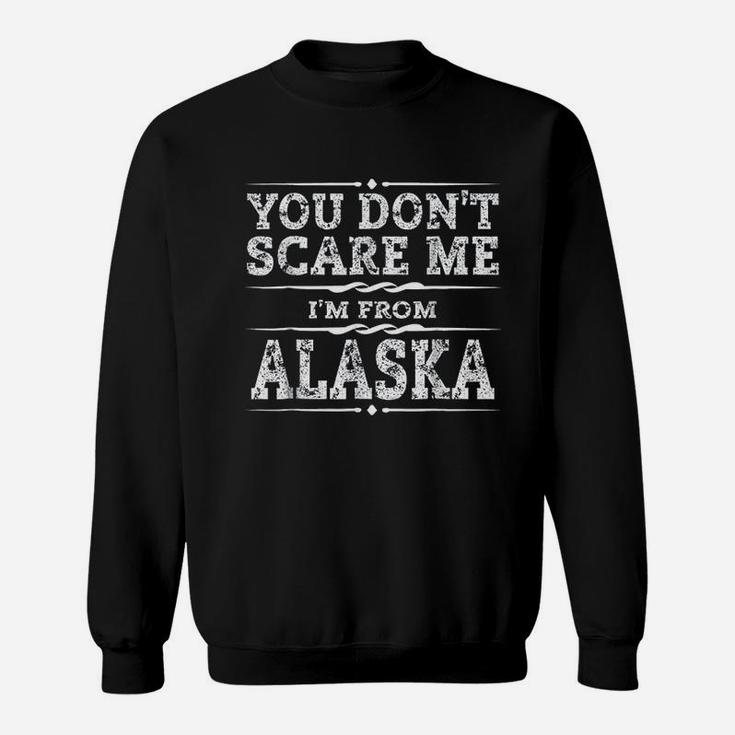 Funny Alaska Home Last Frontier State Of Alaska Gift Sweatshirt