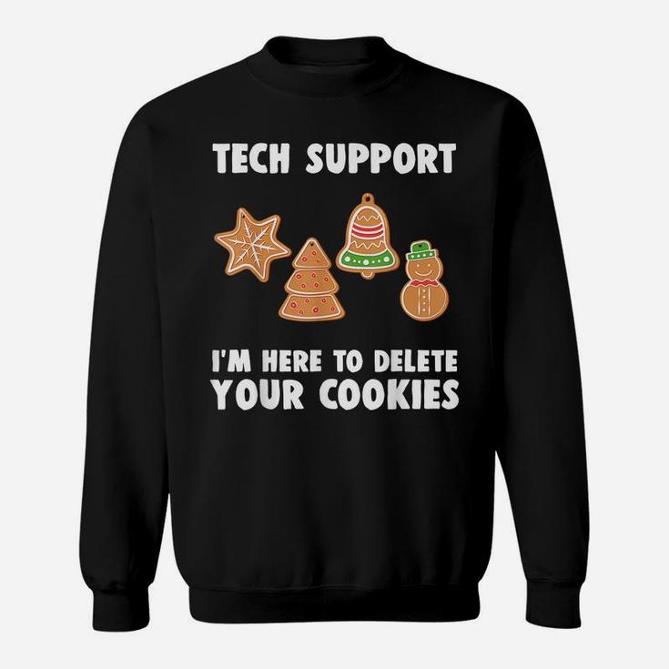 Funny Christmas Tech Support Shirt Computer Programmer Sweatshirt