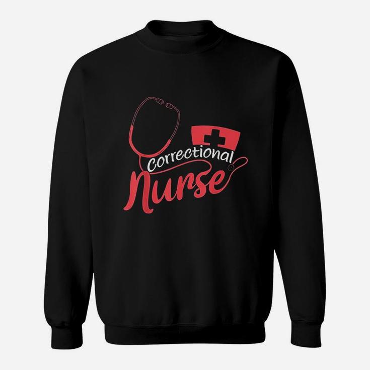 Funny Forensic Nursing Department Medical Correctional Nurse Sweatshirt