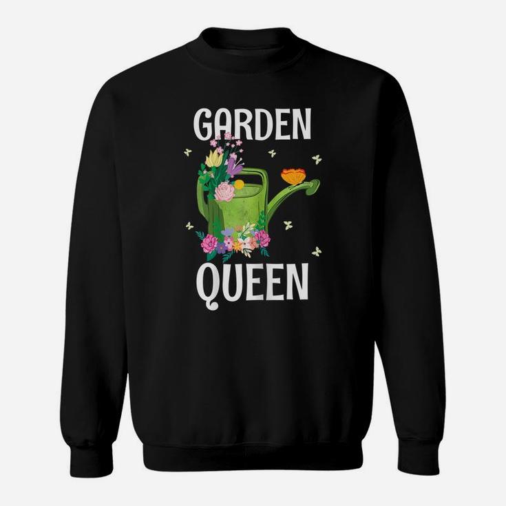 Funny Gardener Florist Flower Lady Plant Lover Garden Queen Sweatshirt
