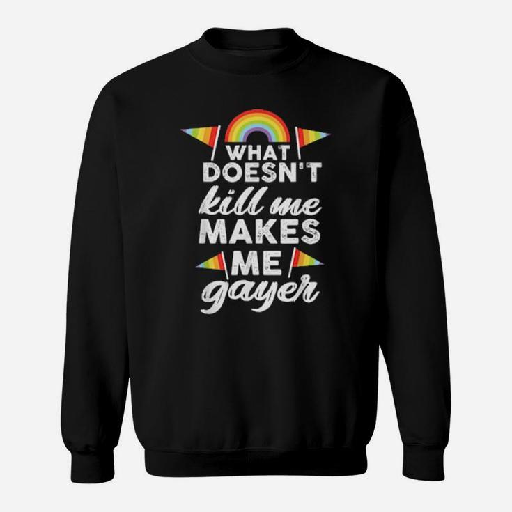 Funny Gay And Rainbow Flag Sweatshirt