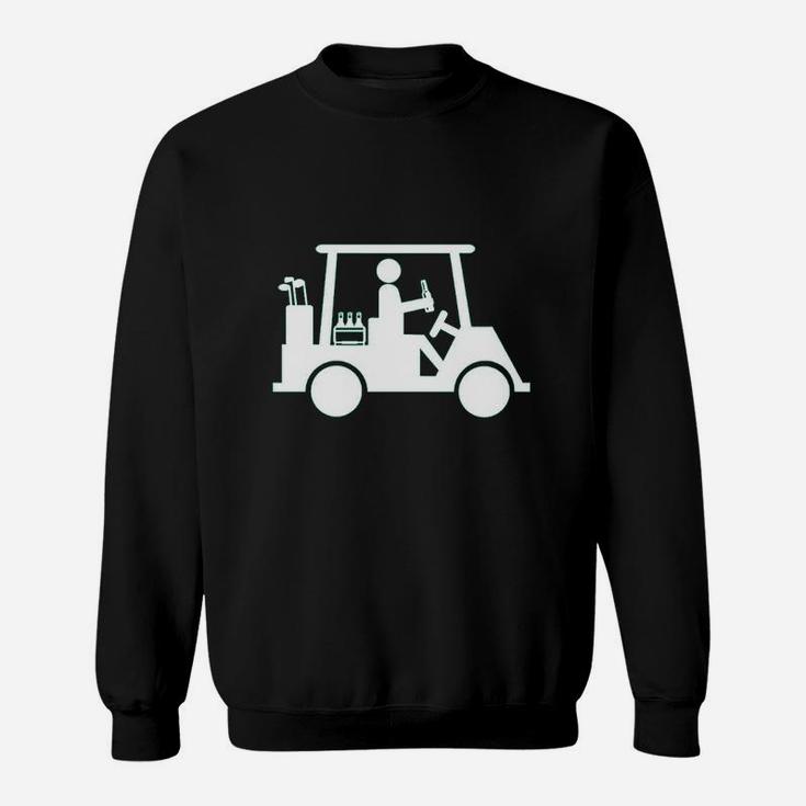 Funny Golf Beer Drinking Golfing Sweatshirt