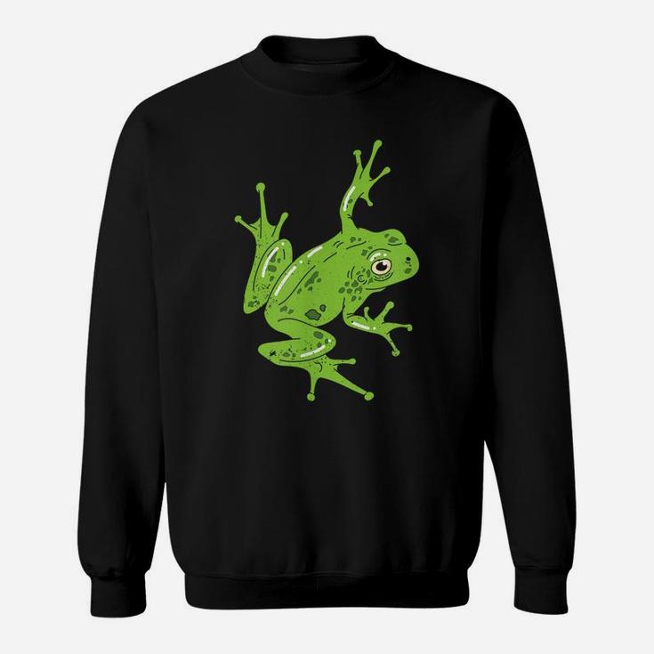Funny Graphic Tree Frog Sweatshirt