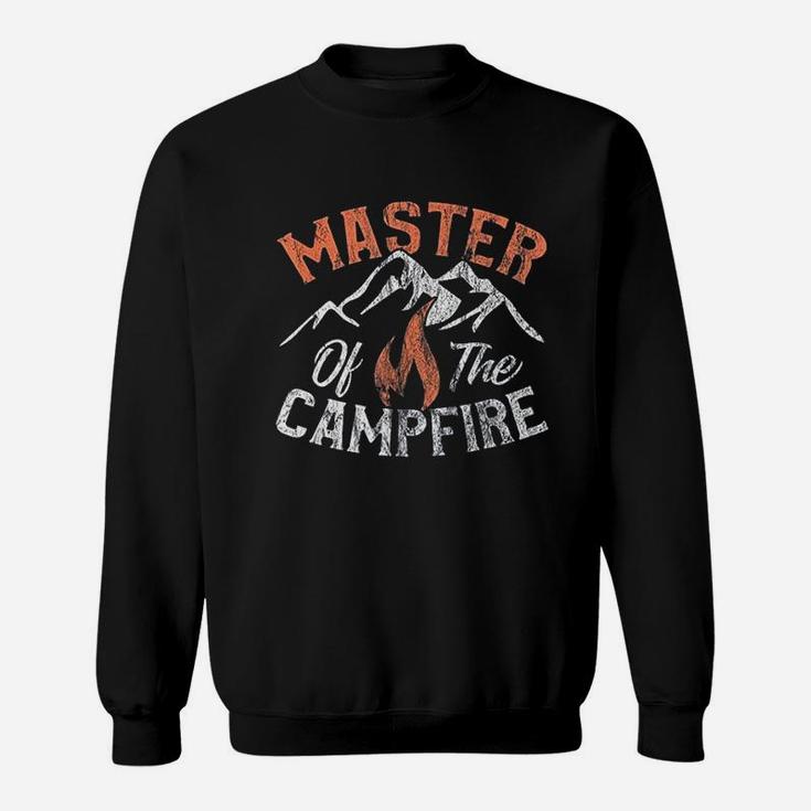 Funny Outdoor Camping Gifts Men Women Master Of Campfire Sweatshirt