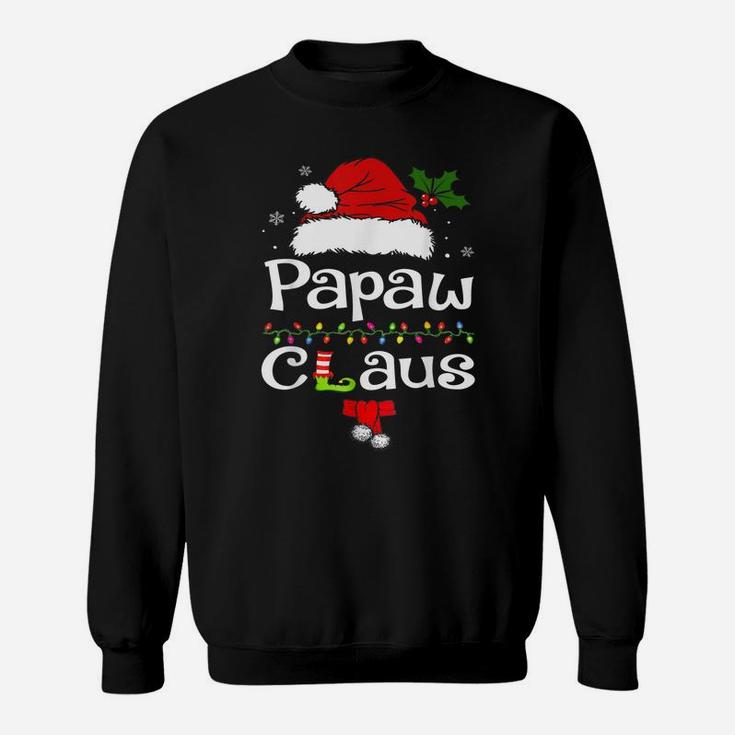Funny Santa Papaw Claus Christmas Matching Family Sweatshirt