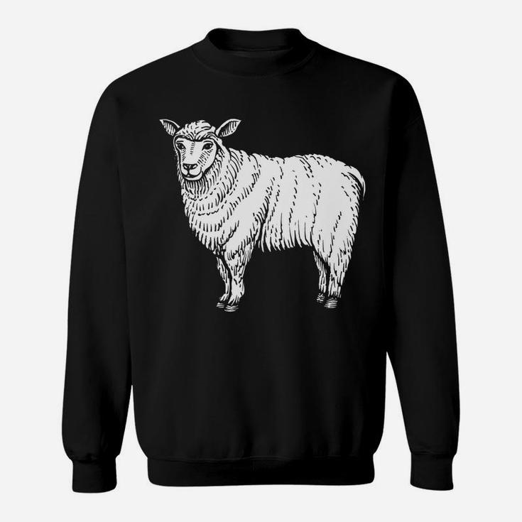 Funny Sheep Design I Know You Herd Me Sheep Lovers Sweatshirt