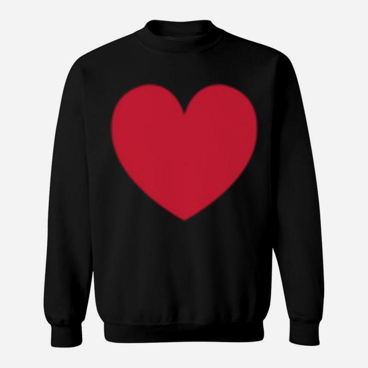 Funny Yes Dear Heart Valentines Day Husband Wife Sweatshirt Sweatshirt