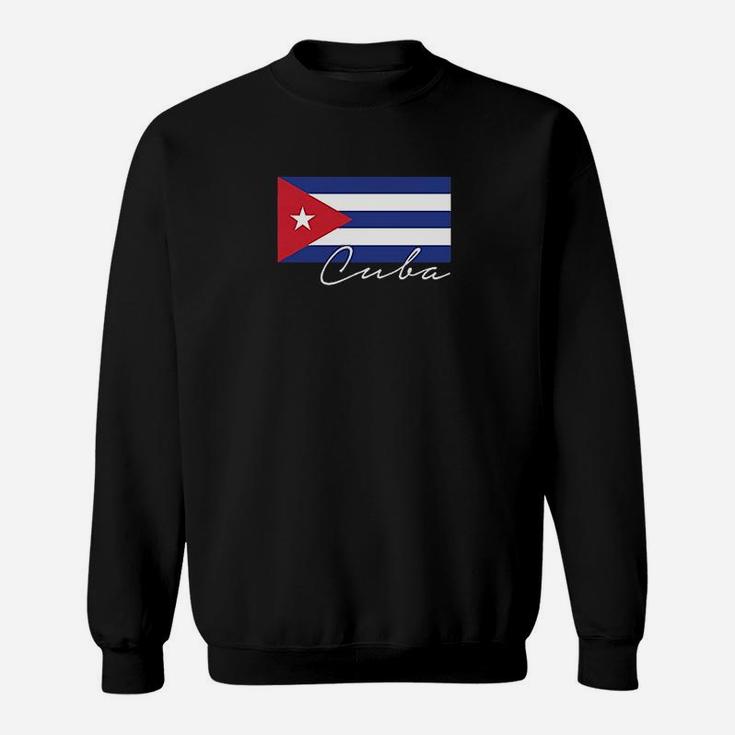 Gbond Apparel Cuba Flag T Sweatshirt