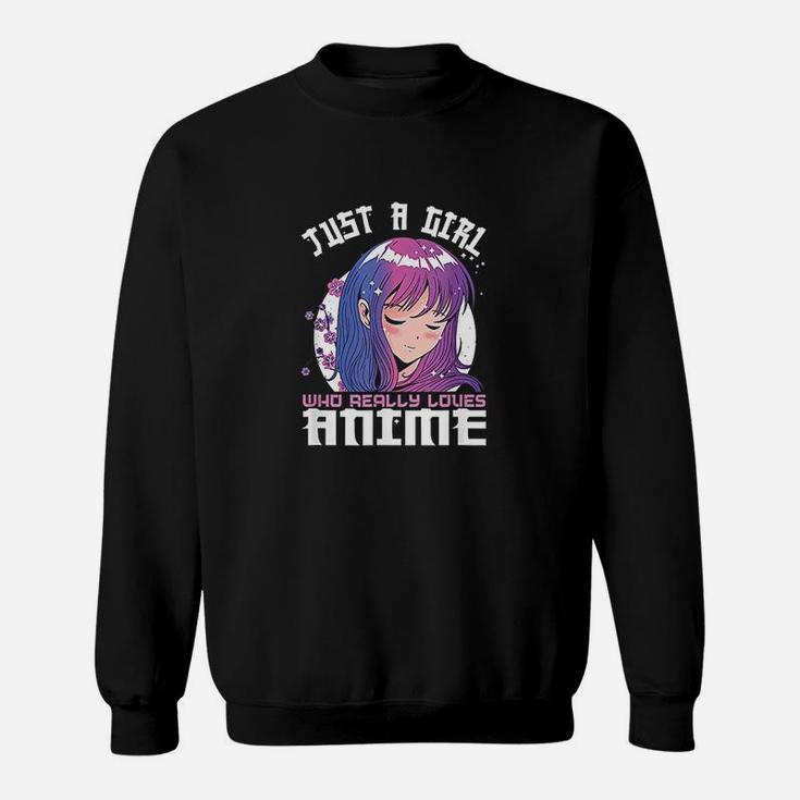 Gifts For Teen Girls Just A Girl Who Loves Sweatshirt