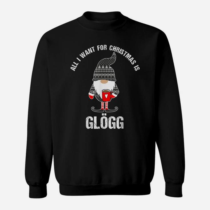 Glogg Scandinavian Tomte Christmas Gnome Sweatshirt