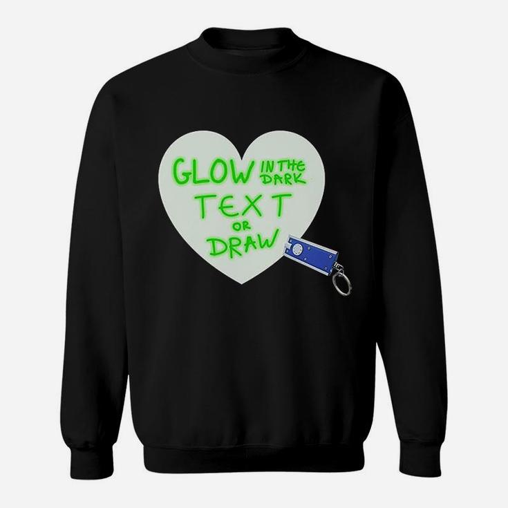 Glow In The Dark Text Or Draw Sweatshirt