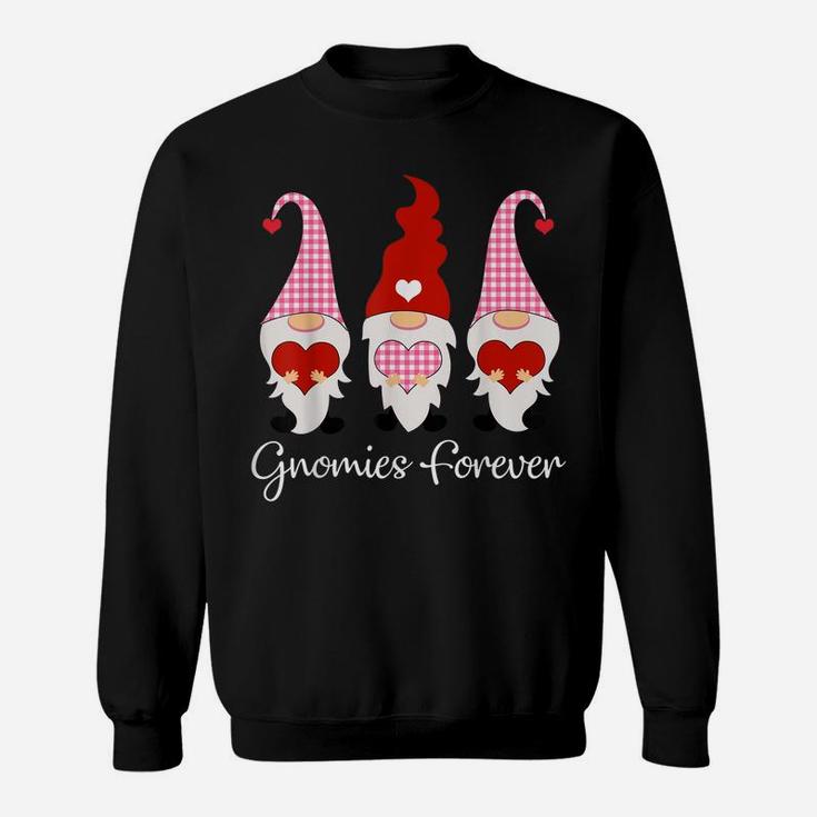 Gnomies Forever Valentine Gnome Best Friends Matching Sweatshirt