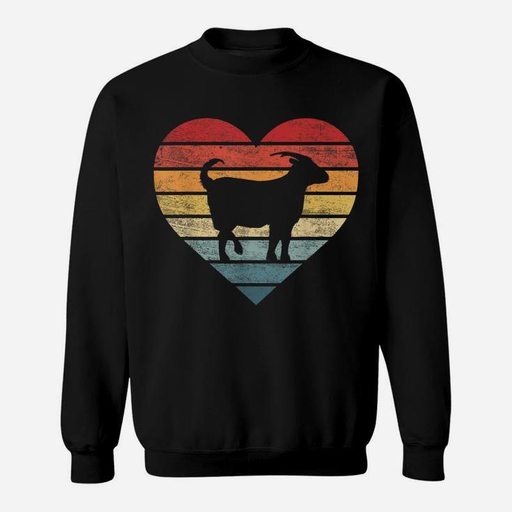 Goat Lover Gifts Funny Farmer Retro Vintage Farm Animals Sweatshirt