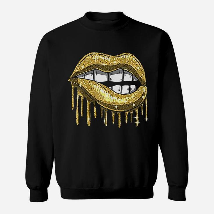 Golden Lip Sweatshirt