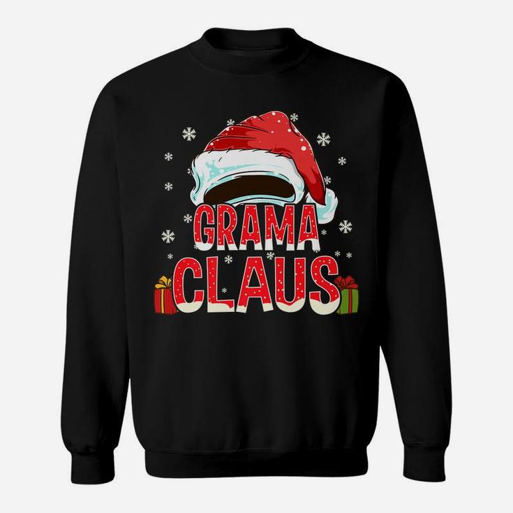 Grama Claus Group Gifts Matching Family Christmas Sweatshirt
