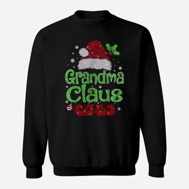 Grandma Claus Shirt Christmas Pajama Family Matching Xmas Sweatshirt Sweatshirt