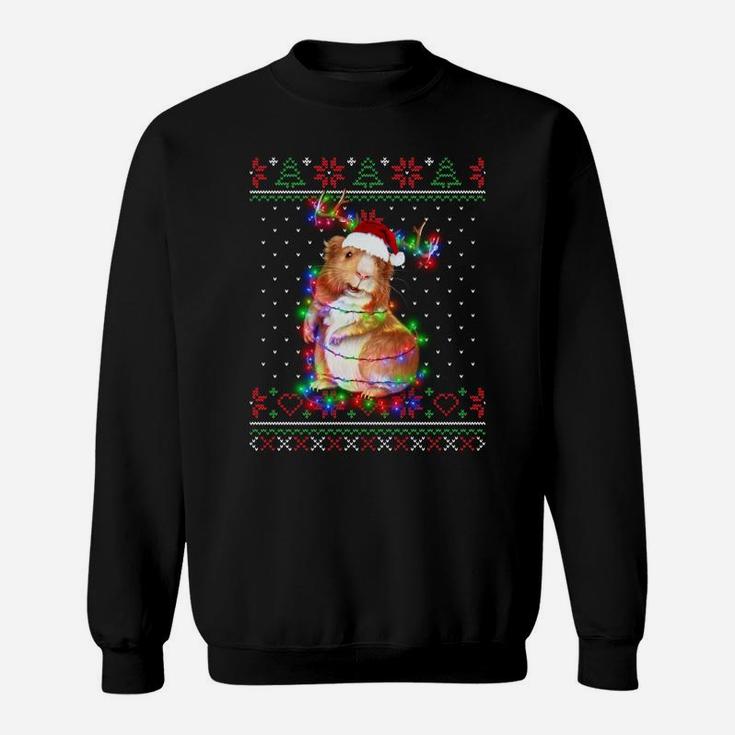 Guinea Pig Animal Ugly Sweater Christmas Puppy Animal Lover Sweatshirt
